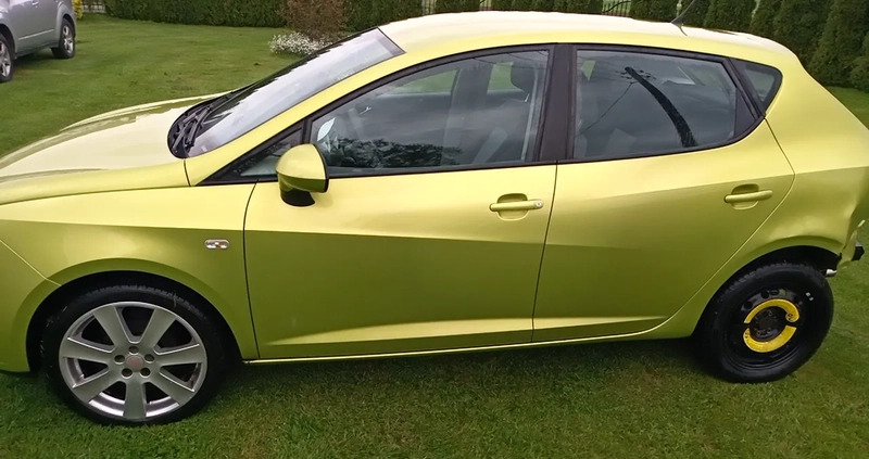 Seat Ibiza cena 9500 przebieg: 152000, rok produkcji 2008 z Lubsko małe 56